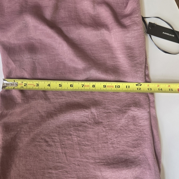 NWT Lulu's Elegant NWT, Purple Cowl Neck Maxi Dress. Size XS - Picture 5 of 9